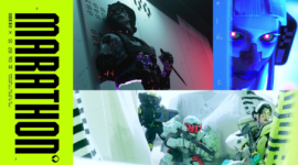 Artwork resmi Marathon (2026) dari Bungie, menampilkan karakter dan suasana dunia sci-fi yang menjadi salah satu rilis game terbaru paling dinanti.
(Sumber: Bleeding Cool)