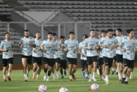 Pemain Tim Nasional Indonesia menjalani sesi latihan jelang agenda kompetisi internasional
(Foto: PSSI)