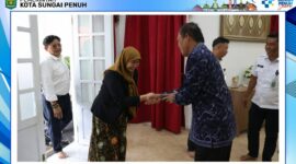 Wawako Azhar Koordinasi Transportasi Darat Bersama Kemenhub
(Foto: Diskominfosta Kota Sungai Penuh)