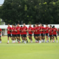 Skuad Tim Nasional Indonesia menjalani sesi latihan resmi jelang agenda turnamen.
(Foto: PSSI)
