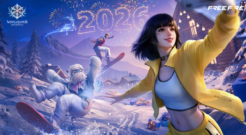 Ilustrasi event Free Fire terbaru yang menghadirkan konten spesial dan pembaruan gameplay di awal tahun 2026.
(Foto: Garena Free Fire)