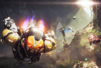 Gameplay Anthem menampilkan karakter Javelin dalam pertempuran sebelum server resmi ditutup (Image Credit: Electronic Arts / BioWare via PC Gamer)