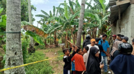 Lokasi ditemukannya mayat bocah perempuan di dalam karung di Kelurahan Gunung Simping, Kecamatan Cilacap Tengah, Kabupaten Cilacap, Jumat (30/1/2026). Foto: Anang Firmansyah/detikJateng