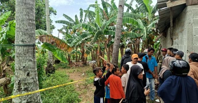 Lokasi ditemukannya mayat bocah perempuan di dalam karung di Kelurahan Gunung Simping, Kecamatan Cilacap Tengah, Kabupaten Cilacap, Jumat (30/1/2026). Foto: Anang Firmansyah/detikJateng