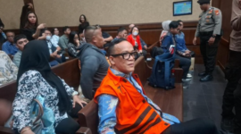 Mantan Wamenaker Immanuel Ebenezer atau Noel (Mulia/detikcom)