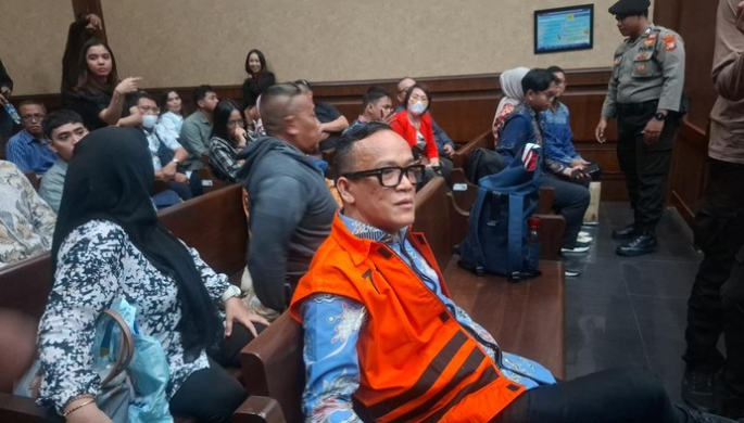 Mantan Wamenaker Immanuel Ebenezer atau Noel (Mulia/detikcom)