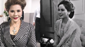 Dewi Soekarno, istri Presiden pertama RI Soekarno, saat tampil dalam sebuah acara di Tokyo, Jepang.