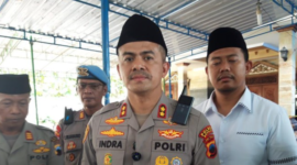 Kapolres Boyolali, AKBP Indra Maulana Saputra, memberikan keterangan kepada wartawan, Jumat (30/1/2026). Foto: Jarmaji/detikJateng.