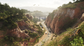Pemandangan dunia open world GTA VI yang luas dan realistis, cocok untuk gamer yang menantikan rilis 2026.
(Foto: Gamespot)