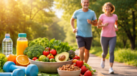 Aktivitas olahraga ringan dan pola makan sehat menjadi kunci gaya hidup sehat dan longevi