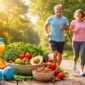 Aktivitas olahraga ringan dan pola makan sehat menjadi kunci gaya hidup sehat dan longevi
