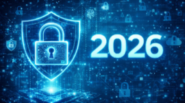 Ilustrasi sistem keamanan data digital yang menjadi fokus utama perkembangan teknologi di tahun 2026.