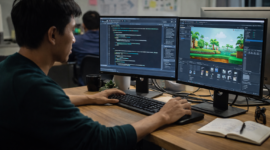 Pengembang game indie Indonesia sedang mengembangkan game lokal yang mulai menarik perhatian pasar global.