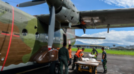 Foto: Ilustrasi operasi modifikasi cuaca (ANTARA FOTO/RAISAN AL FARISI)