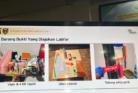 Foto: Barang bukti ditemukan dalam penyelidikan meninggalnya Lula Lahfah (Rumondang/detikcom)