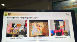 Foto: Barang bukti ditemukan dalam penyelidikan meninggalnya Lula Lahfah (Rumondang/detikcom)