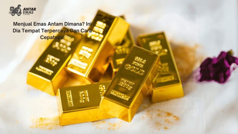 Harga Emas Antam Merosot Tajam, Buyback Ikut Terkoreksi  ( Poto : Antaremas )