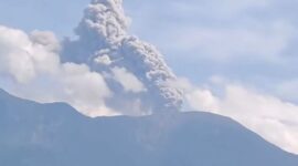 Gunung Marapi Kembali Erupsi, Warga Diimbau Waspada