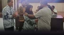 Kasus Guru Honorer di Muaro Jambi Diselesaikan Melalui Restorative Justice.( Poto : Humas Polda Jambi )