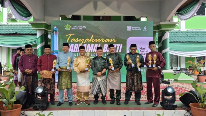 MTsN 1 Kota Sungai Penuh Borong Dua Prestasi pada HAB Kemenag Provinsi Jambi (Foto: Facebook Mtsn I Sungaipenuh)