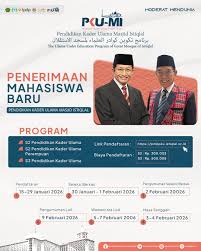 Beasiswa LPDP–PKUMI 2026 Resmi Dibuka, Cetak Ulama Moderat Berkaliber Internasional (Poto : inatgram @pkmui_official)