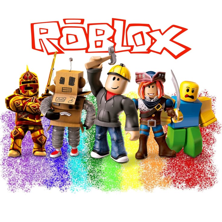 ROBLOX RAINBOW (Dok: Pinterest Roblox)
