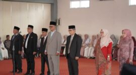 Monadi Resmi Lantik Pejabat Rumah Sakit Milik Pemkab Kerinci