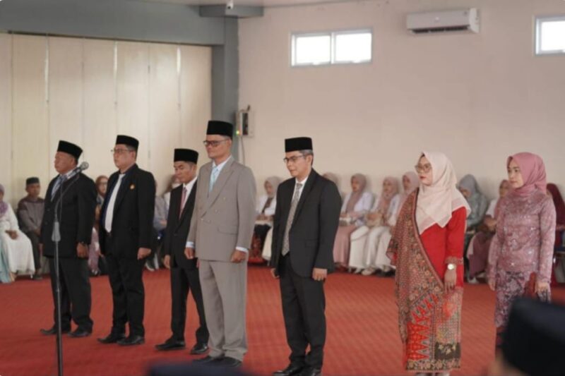 Monadi Resmi Lantik Pejabat Rumah Sakit Milik Pemkab Kerinci