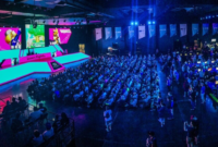 Ilustrasi pertandingan esports yang disaksikan ribuan penonton, mencerminkan pesatnya perkembangan industri game dan kompetisi digital global pada 2026.
Sumber: Istimewa