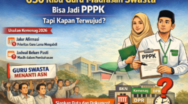 Formasi PPPK 630 Ribu untuk Guru Swasta, Ini yang Perlu Diketahui