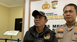 Plh Kanit Krimum Polres Jaksel Iptu Satrio (Kiri) (Taufiq/detikcom)