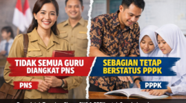 Tidak Semua Guru Diangkat PNS, PPPK Jadi Skema Utama ASN