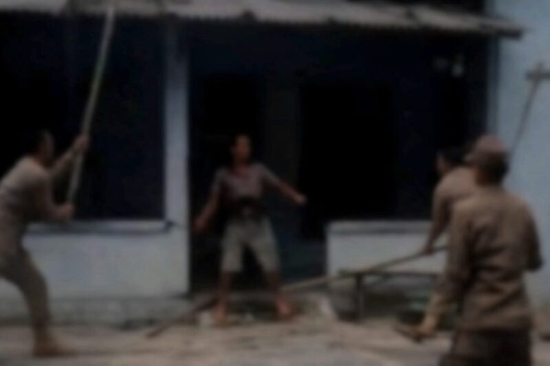 ODGJ Mengamuk Seorang Anggota Satpol PP tewas.