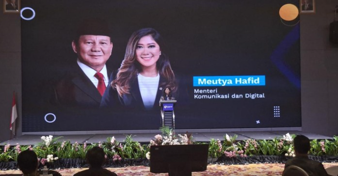 Foto: Menteri Komunikasi dan Digital (Komdigi) Meutya Hafid. (Arief/detikcom)
