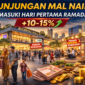Kunjungan Mal Naik Memasuki Hari Pertama Ramadan