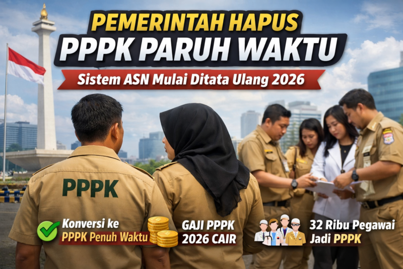Reformasi ASN 2026 Dimulai, PPPK Full Time Jadi Prioritas