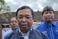 Foto: Sekjen DPP Demokrat Herman Khaeron (Rizki Setyo Samudero/detikBali).