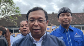 Foto: Sekjen DPP Demokrat Herman Khaeron (Rizki Setyo Samudero/detikBali).