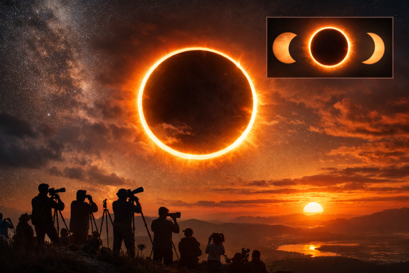 Fenomena “Ring of Fire” Gerhana Matahari Jadi Trending Global, Ini Jadwal dan Penjelasannya