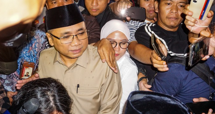 Mantan Menag Yaqut (Foto: Muhammad Firman Maulana/detikfoto)