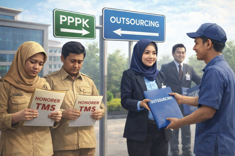 Honorer TMS Mulai Dialihkan ke Outsourcing, Sebagian Tertarik karena Gaji Dinilai Lebih Tinggi