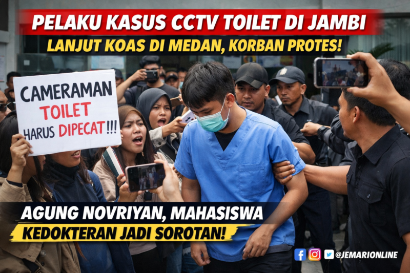 Eks Mahasiswa Kasus CCTV Toilet Lanjut Koas, Korban Protes