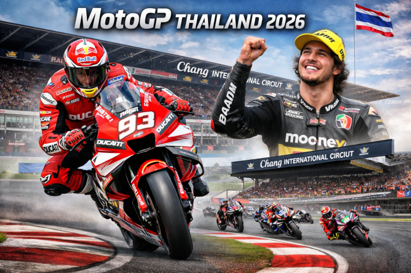 Marc Marquez Tampil Garang di FP1, Ini Jadwal Lengkap MotoGP Thailand 2026 Hari Ini