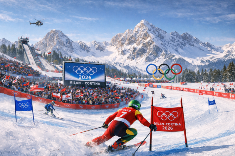 Ilusterasi Olimpiade Musim Dingin 2026 Jadi Trending Olahraga Dunia