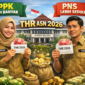 PPPK Lebih Banyak dari PNS, Ini Data Penerima THR ASN 2026