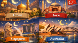 Negara yang Telah Menetapkan Awal Ramadan 1447 H / 2026