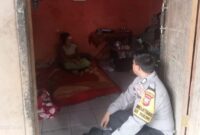 Polisi mendatangi kediaman wanita yang menjadi korban begal di Bogor. (dok.istimewa)