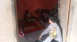 Polisi mendatangi kediaman wanita yang menjadi korban begal di Bogor. (dok.istimewa)