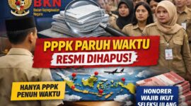 Honorer Wajib Seleksi Ulang, PPPK Paruh Waktu Berakhir