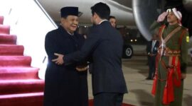Prabowo Tiba di Yordania, Pesawat Kepresidenan RI Dikawal Jet Tempur F-16